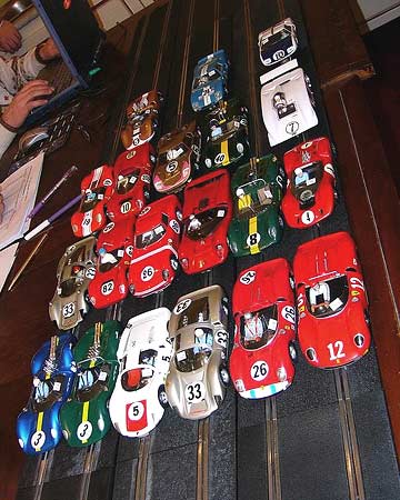 Cars from the Turin 2004 Slot Meeting