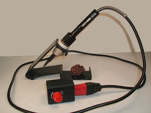 Steve Okeefe's soldering iron