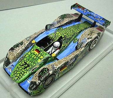 Slot cars built by Russell Sheldon