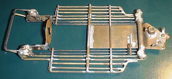 brass rod sports car chassis